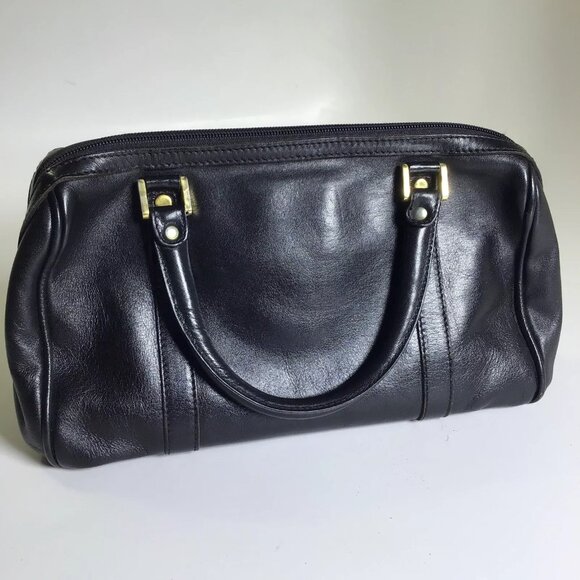 Goldphiel Boston Bag Euc, Black Leather - Picture 7 of 13